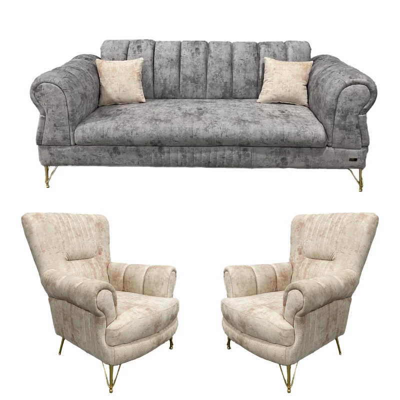 مبل 5 نفره پیمان مبل مدل نایک کاتن مدل 100381