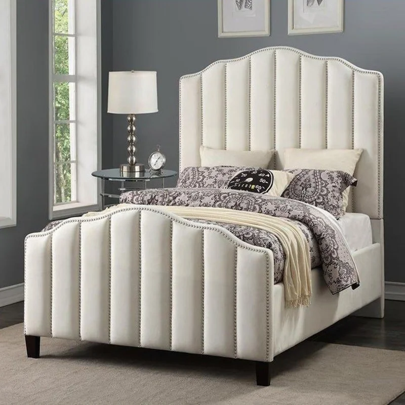 تخت خواب دونفره مدل آراگل سایز 160×200 سانتی متر کاتن مدل 102768