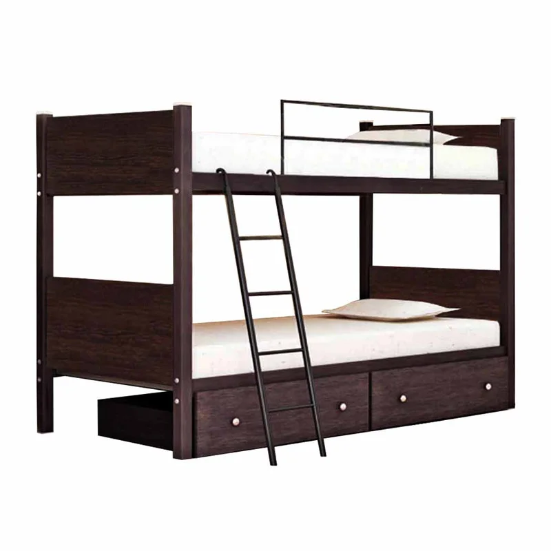 تخت خواب دو طبقه سایز 90x200 سانتیمتر کاتن مدل 102557