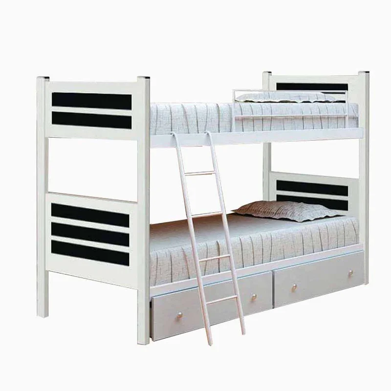 تخت خواب دو طبقه کد SP33 سایز 90x200 سانتیمتر کاتن مدل 1469