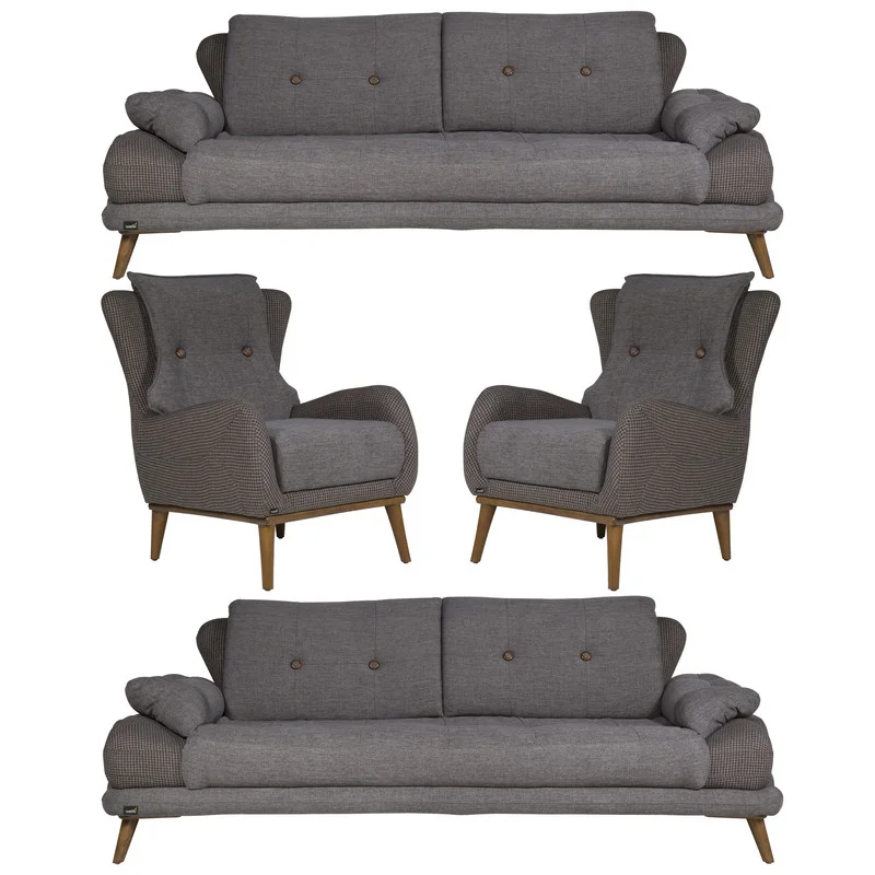 مبل راحتی هشت نفره کاتن مدل 102326