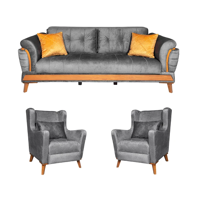 مبل راحتی 5 نفره دکورابو لاریسا کد 2250 کاتن مدل 101793