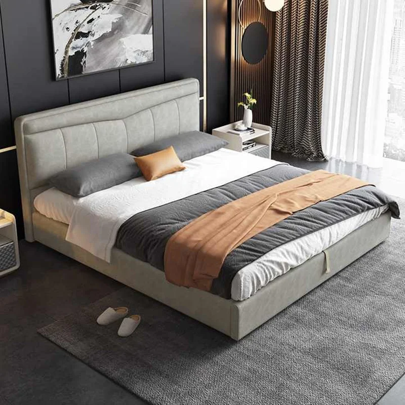 تخت خواب دو نفره مدل توپولوف h سایز 160×200 سانتی متر کاتن مدل 102654