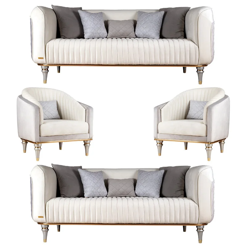 مبل هشت نفره دکورابو روبرتو کاتن مدل 100674