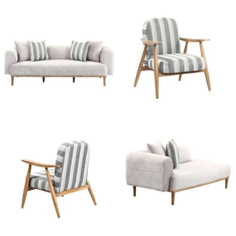 مبل 7 نفره پیمان مبل مدل پرو 2 کاتن مدل 100386