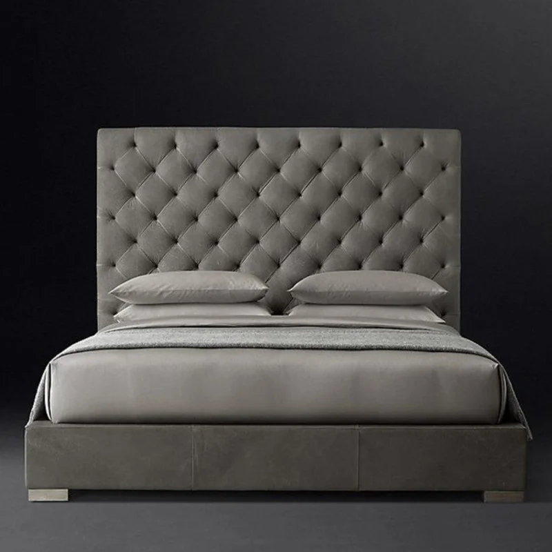تخت خواب دو نفره مدل کارینا سایز 160×200 سانتی متر کاتن مدل 102666