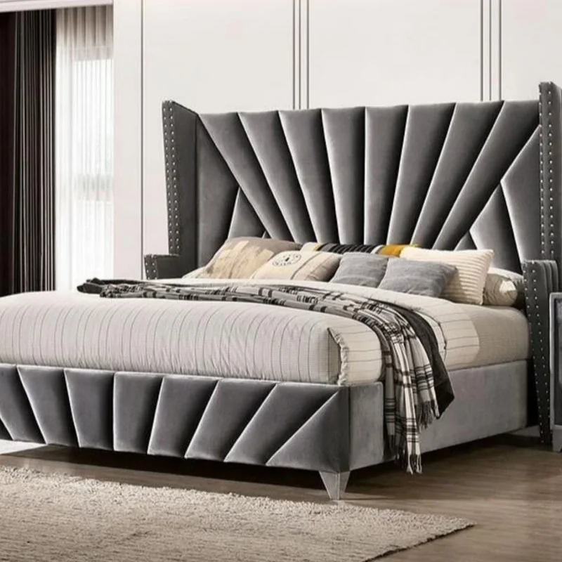 تخت خواب دو نفره مدل روبین سایز 160×200 سانتی متر کاتن مدل 102659