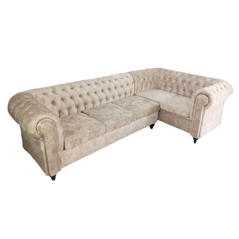 مبل 5 نفره هلکو مدل چستر ال کاتن مدل 100384