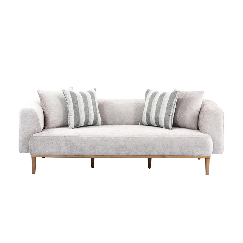 مبل سه نفره مدل مینیمال کاتن مدل 100669