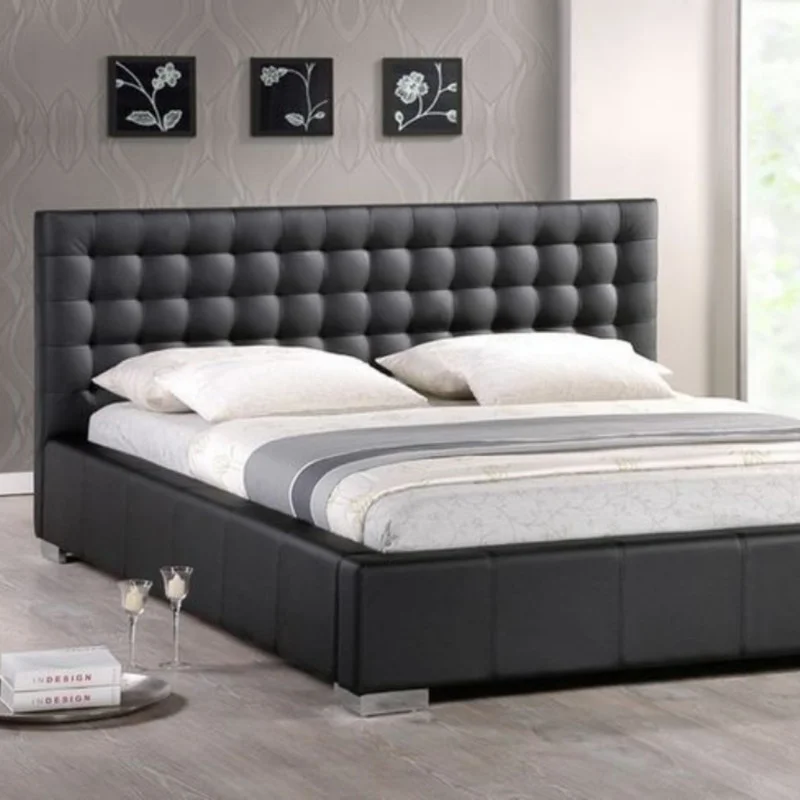 تخت خواب دو نفره مدل سیمون سایز 160×200 سانتی متر کاتن مدل 102661