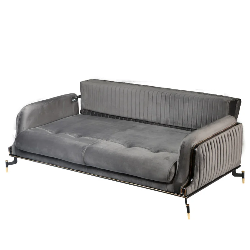 مبل راحتی سه نفره کانلر مدل تخت خوابشو کاتن مدل 100618