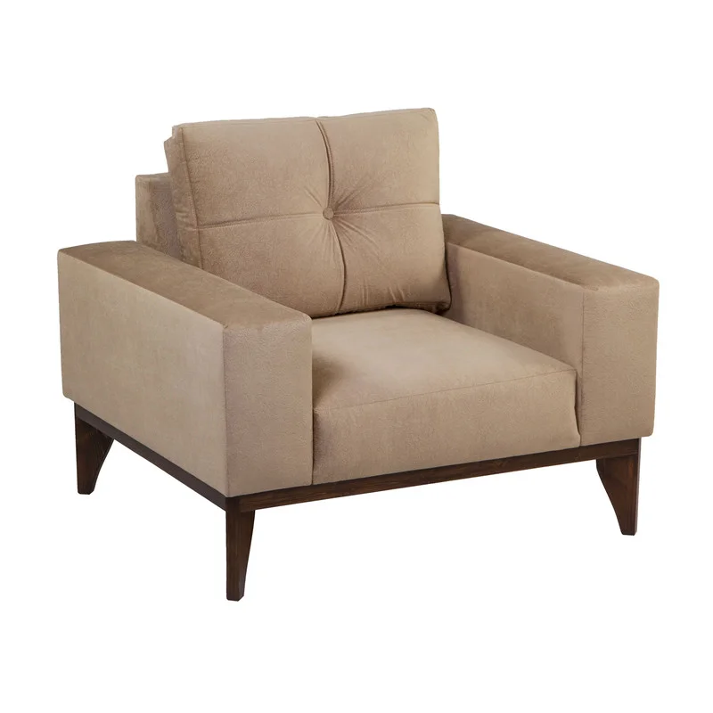 مبل راحتی یک نفره کاتن مدل 100657