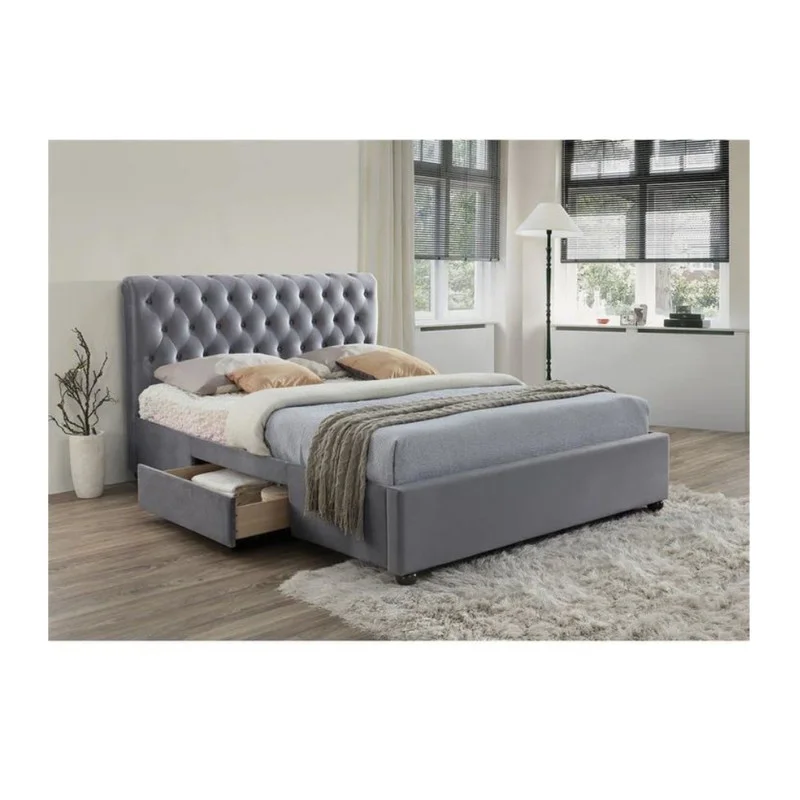 تخت خواب دونفره مدل negin سایز 180×200 سانتی متر کاتن مدل 1507