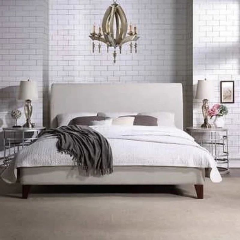 تخت خواب دو نفره مدل هوگو سایز 160×200 سانتی متر کاتن مدل 102680