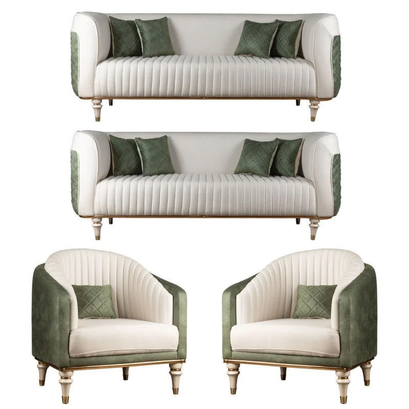 مبل راحتی هشت نفره کاتن مدل 100628