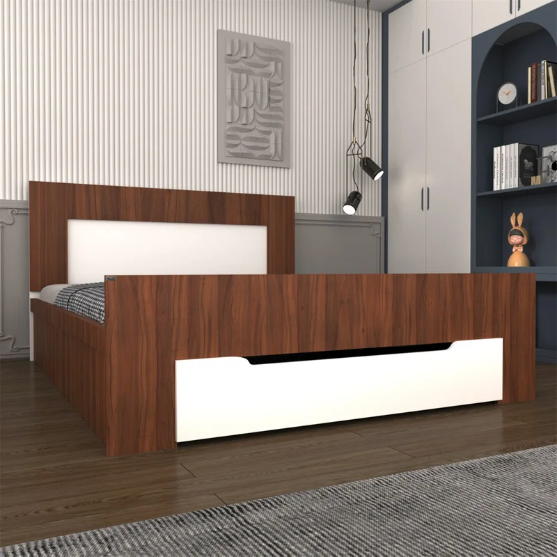 تخت خواب دونفره سایز 160x200 سانتی متر کاتن مدل 102692