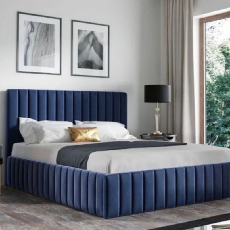 تخت خواب دونفره مدل سوگند سایز 140×200 سانتی متر کاتن مدل 102984