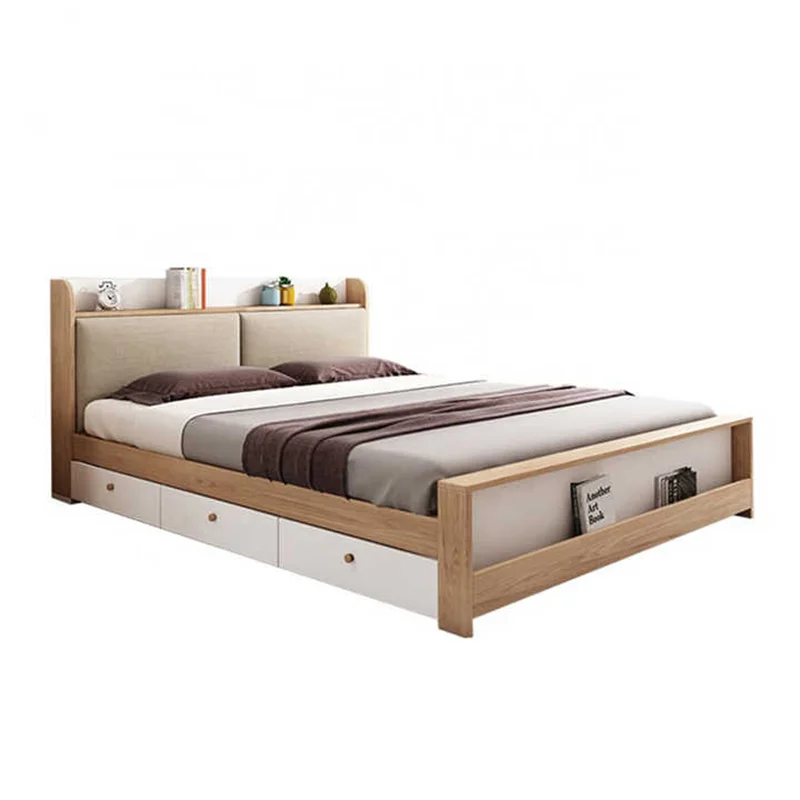 تخت خواب دو نفره مدل توپولوف 5 سایز 160×200 سانتی متر کاتن مدل 102653