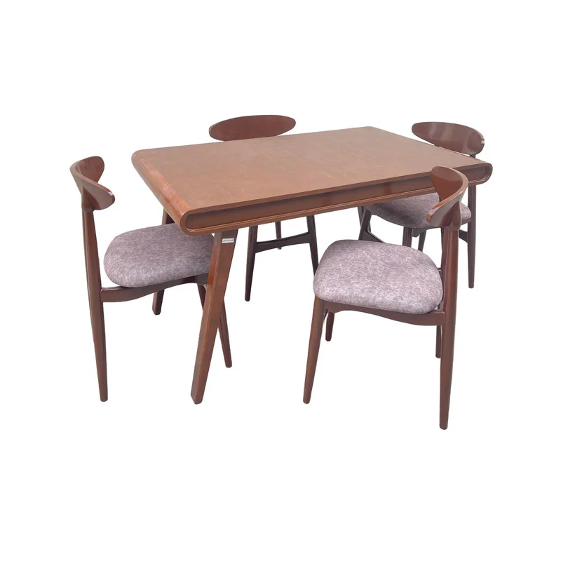 میز و صندلی ناهارخوری 4 نفره کاتن مدل 105562