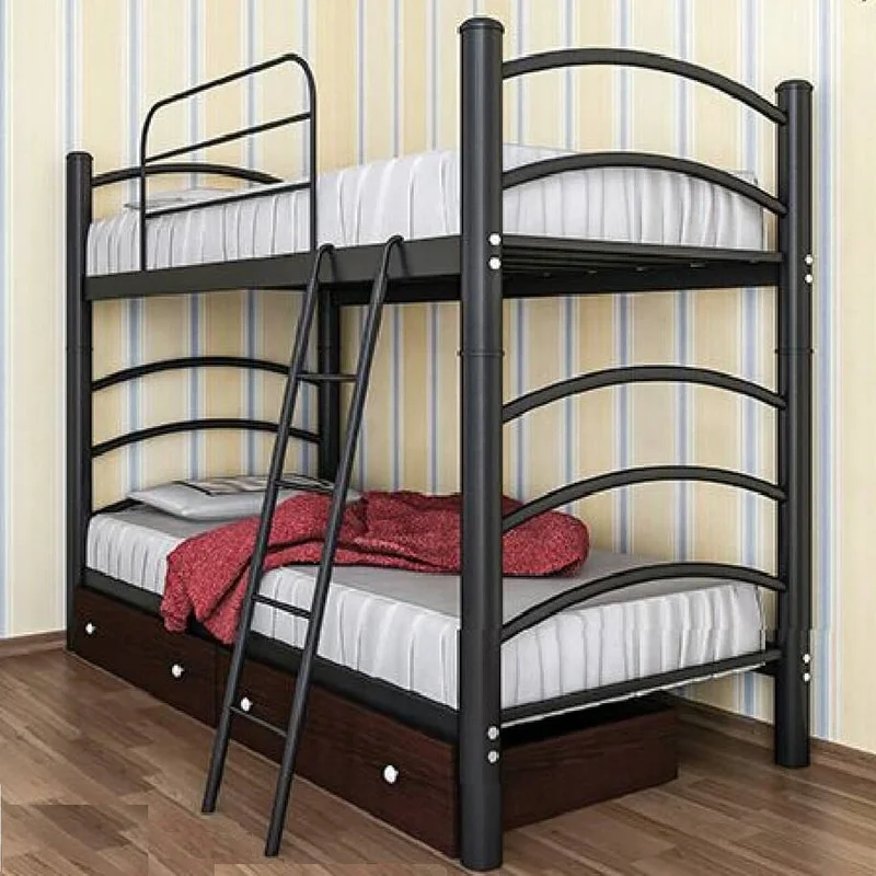 تخت خواب دو طبقه کد 179 مدل شادی سایز 90x200 سانتیمتر کاتن مدل 1461
