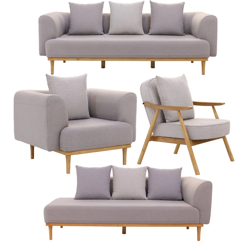 مبل راحتی هفت نفره گلوریا کاتن مدل 100556