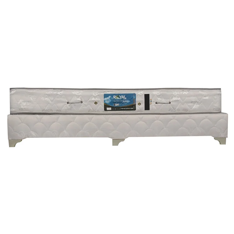 تخت خواب تک نفره مدل NG-2 کد 28 سایز 90×200 سانتی متر به همراه تشک کاتن مدل 102548