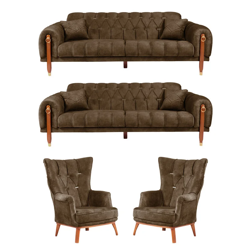 مبل راحتی هشت نفره چستر سلین کاتن مدل 102328