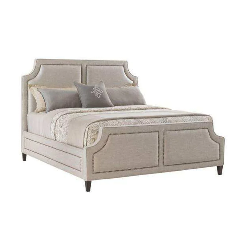 تخت خواب دونفره مدل ریگو سایز 200x180 سانتی متر کاتن مدل 102972