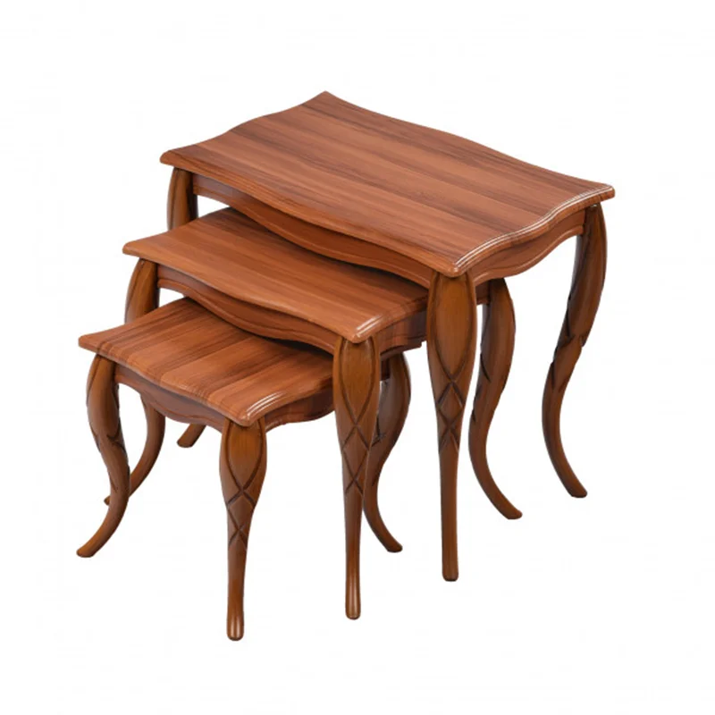 میز عسلی سودا مجمعه سه عددی کاتن مدل 105344