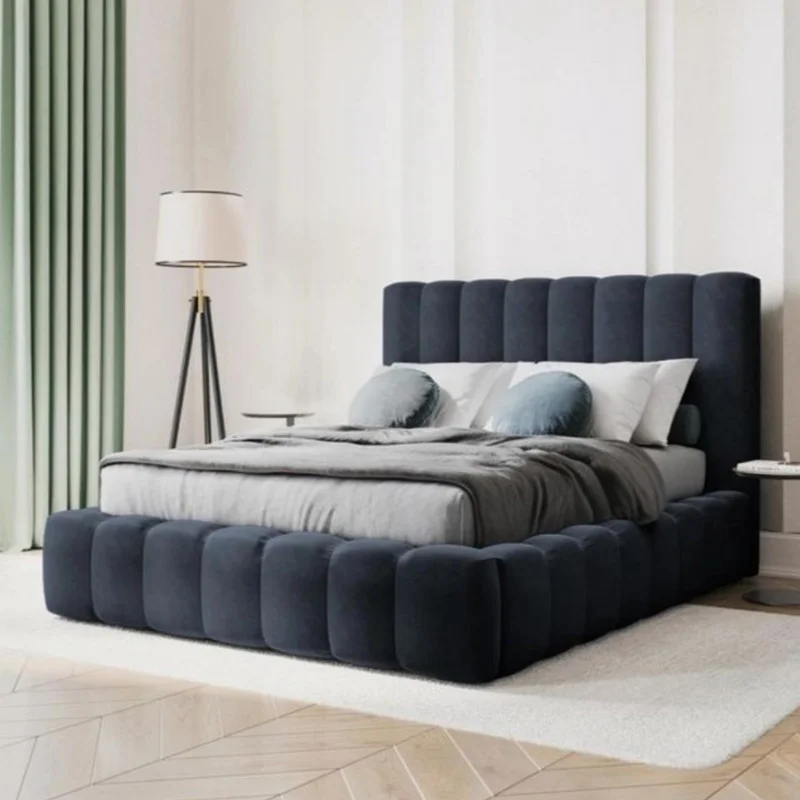 تخت خواب دونفره مدل چمن آرا سایز 160×200 سانتی متر کاتن مدل 102901