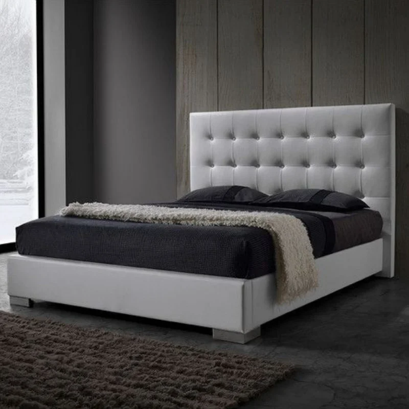 تخت خواب دونفره مدل سولینا سایز 120×200 سانتی متر کاتن مدل 102987
